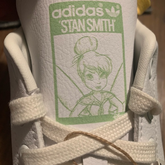 NEW MEN'S ADIDAS ORIGINALS DISNEY PETER PAN STAN SMITH SHOES ~ US 9.5 - Picture 9 of 15